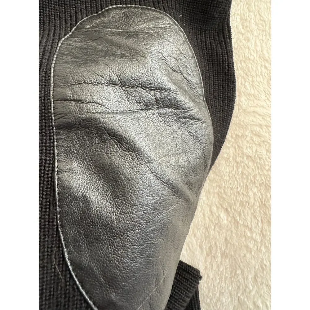 Michael Kors Extra merino wool sweater‎ front zipper men size L